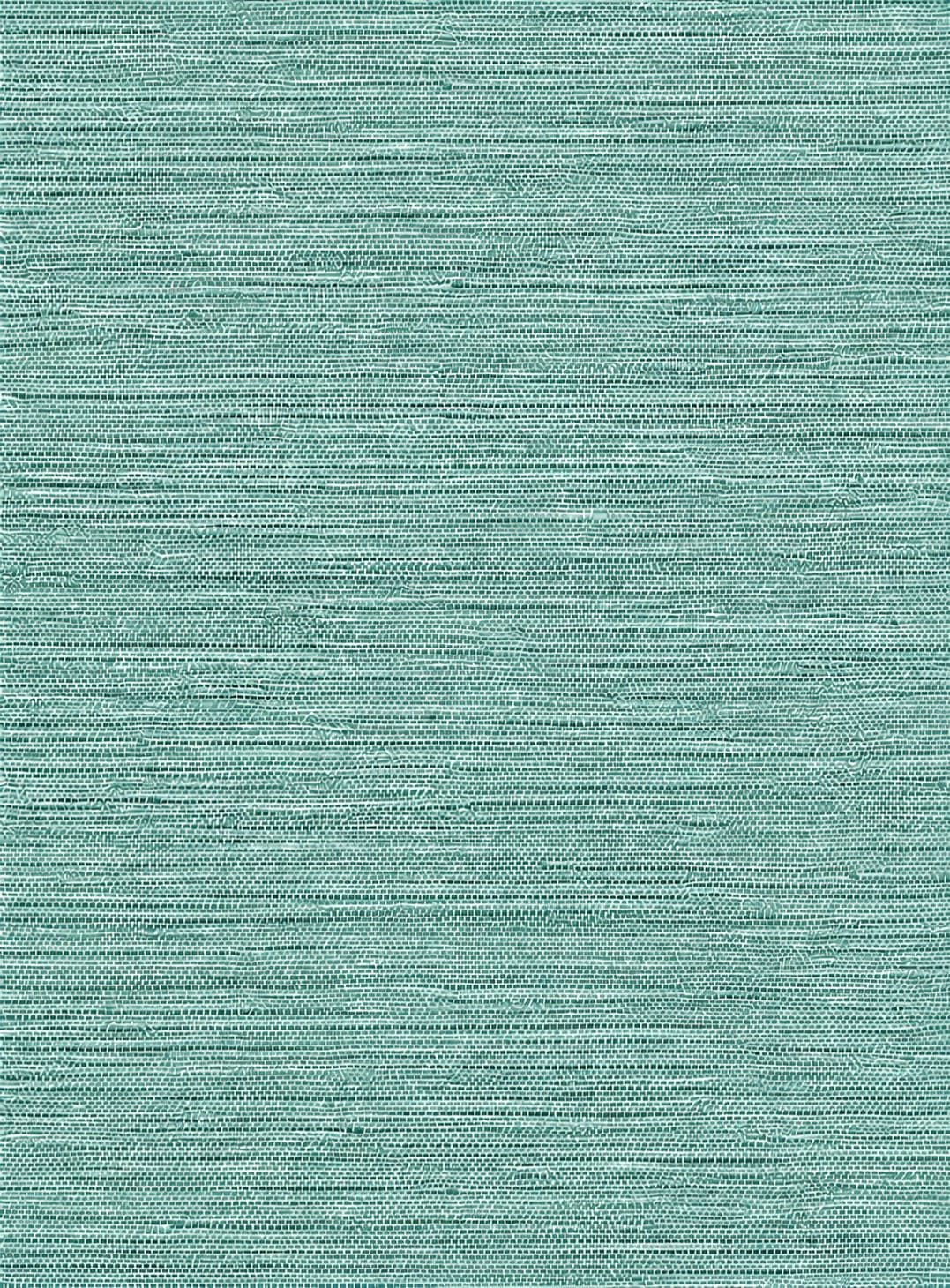 Mural Grasscloth Verde Azulado (muestra plana)