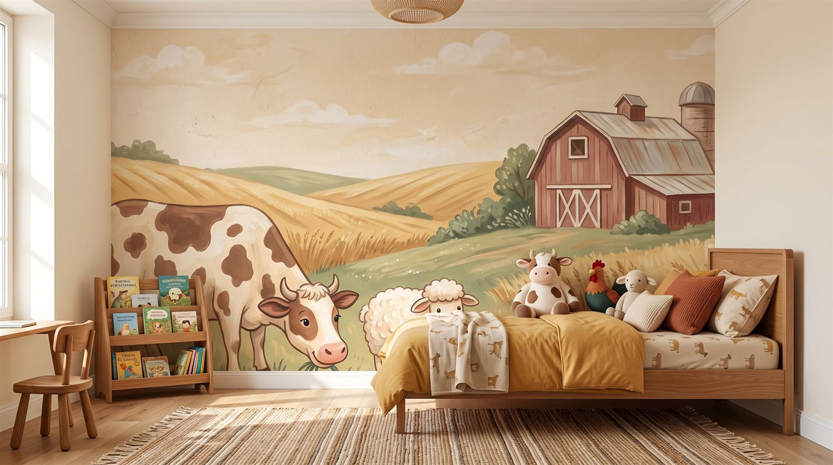 Mural La Granja instalado